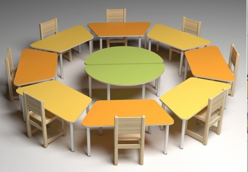 Компановка столов 2800х2800