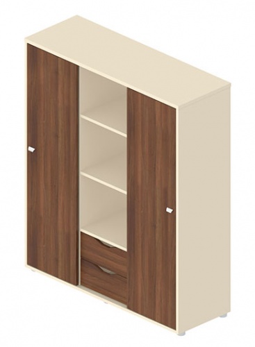 G-64 Стеллаж с раздвижными дверьми