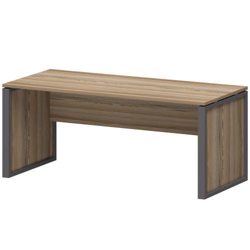 Стол руководителя на металлокаркасе 1800x800x750