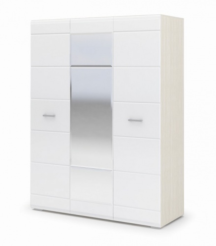 Симба Шкаф 3-х дверный с зеркалом