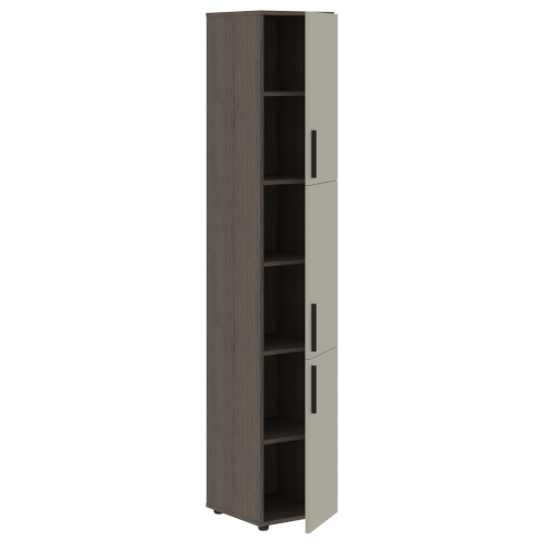 Шкаф-колонка с 3-мя глухими малыми дверьми VHCS 40.8 400х430х2253