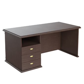 Стол руководителя с тумбой  1600 (левый)