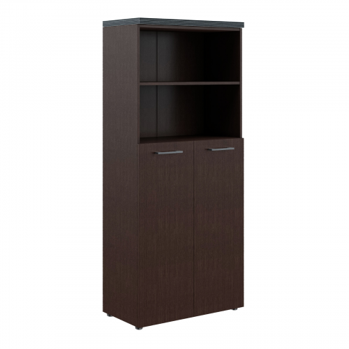 Шкаф с глухими средними дверьми и топом THC 85.6