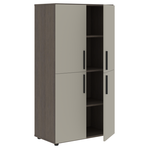 Шкаф с 2-мя комплектами глухих малых дверей VMCS 80.4 800х430х1517