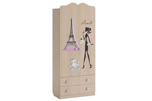 Амели Шкаф комбинированный