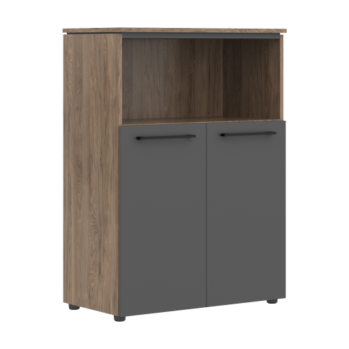 Шкаф с глухими малыми дверьми 