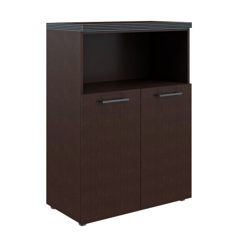 Шкаф с глухими малыми дверьми и топом TMC 85.3