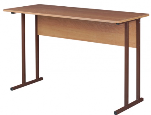 ПАРТА НА КВАДРАТНОЙ ТРУБЕ 2-местная 