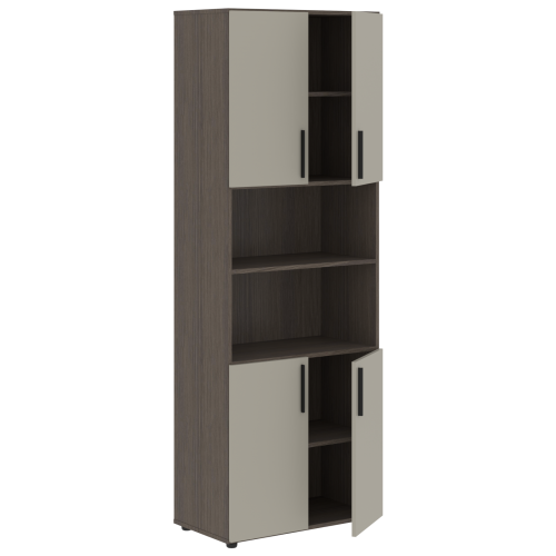 Шкаф с 2-мя комплектами глухих малых дверей VHCS 80.4 800х430х2285