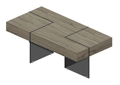 Журнальный стол GS-3 тонированное стекло