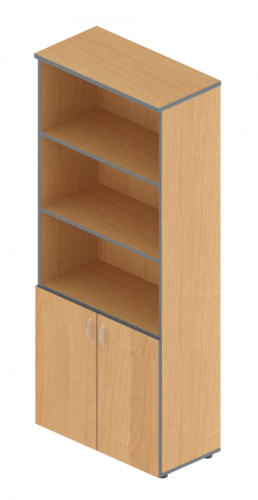 А-23.0 Шкаф комбинированный открытый