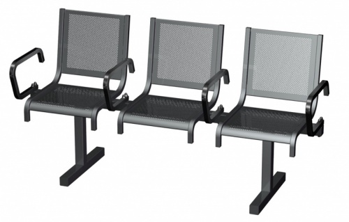 Секция из 3-х стульев СП1.113