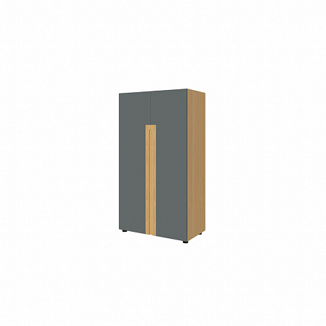 Стеллаж с глухими дверьми