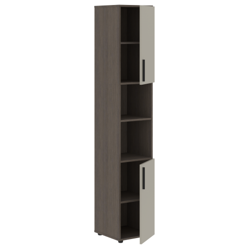 Шкаф-колонка с глухими малыми дверьми VHCS 40.4 400х430х2253