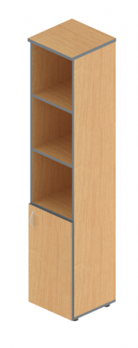 А-24.0 Шкаф узкий комбинированный