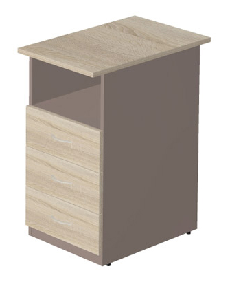 W-32+W-22 Приставная тумба с топом Work