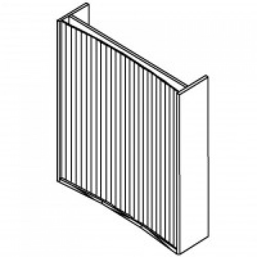 Каркас стойки ресепшн прямой + столешня