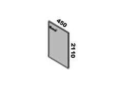 Дверь глухая Gr-9.1