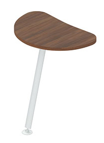 G-25 + G-88 Приставка с опорой к криволинейным столам