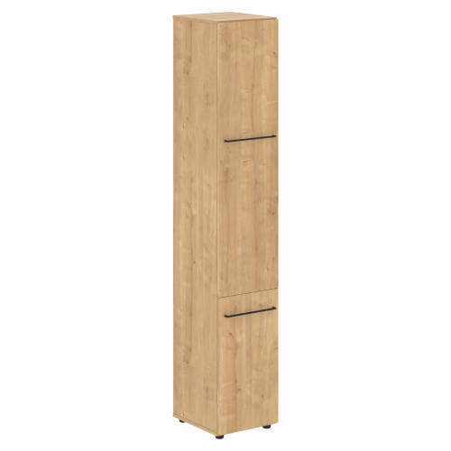 Шкаф колонка с глухими малыми и средними дверьми 400х430х2253 LHC 40.3