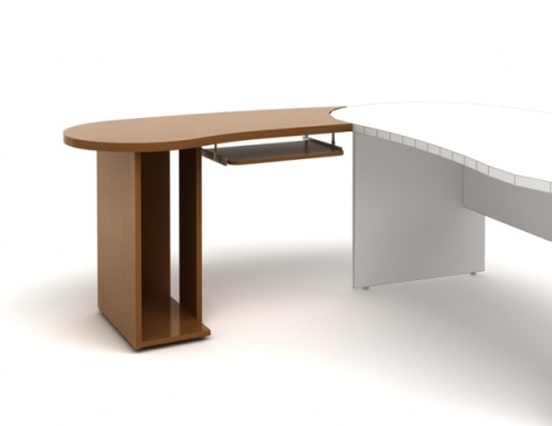 Боковая приставка (левая) 1350х620х768