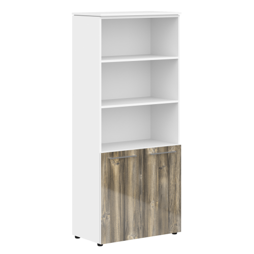 Шкаф с 1 комплектом глухих малых дверей