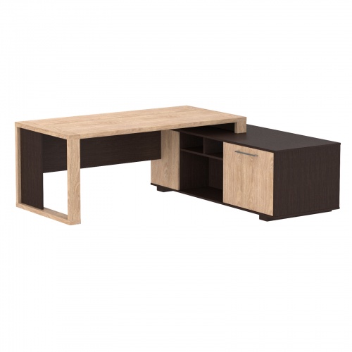 Стол руководителя с тумбой 2100 (правый)