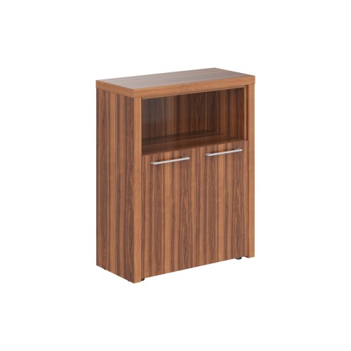 Шкаф с глухими малыми дверьми и топом