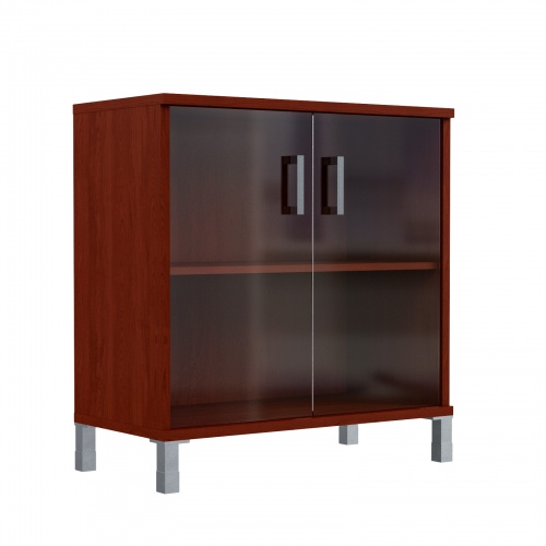 Шкаф низкий со стеклянными дверьми 410.5 900x450x920