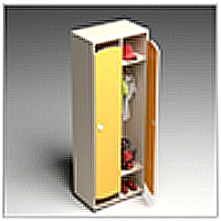 2821 Шкаф для одежды 2х местный