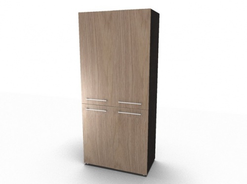 Шкаф с глухими средними и малыми дверьми AHC 85.3